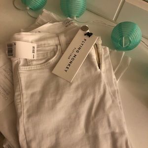 Flying monkey skinny jeans